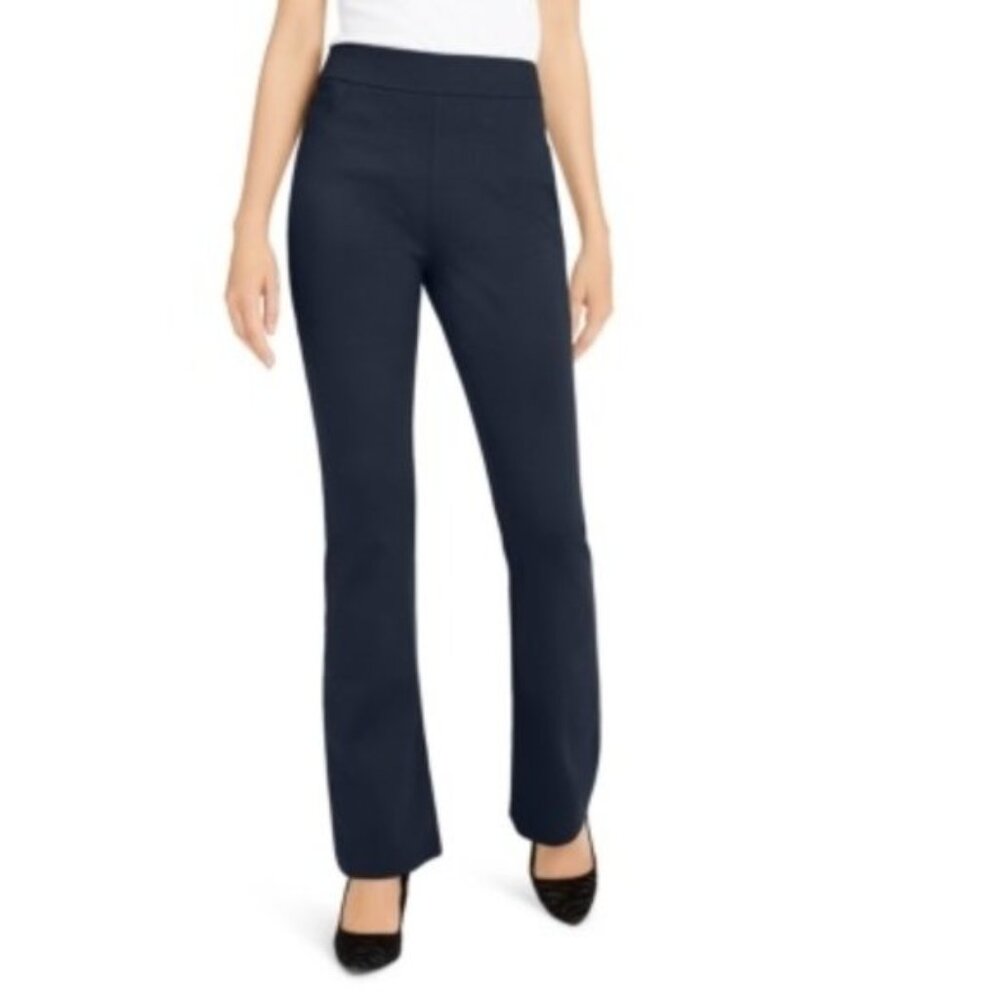 INC Pull-On Ponte-Knit Bootcut Pants